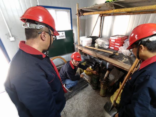 陜煤建設(shè)韓城分公司“火力全開(kāi)”確保平安度汛