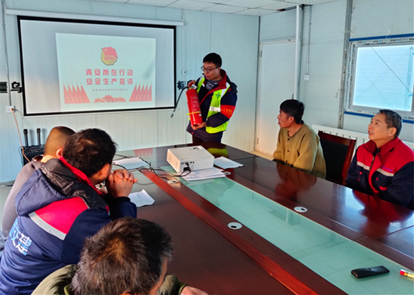 陜煤建設礦建三公司：決戰(zhàn)12月！“青”力“青”為保平安