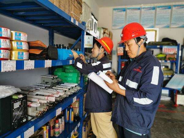 陜煤建設(shè)洗選煤運(yùn)營(yíng)公司澄合山陽(yáng)運(yùn)營(yíng)項(xiàng)目部：物資儲(chǔ)備把緊關(guān)，安全生產(chǎn)有保障