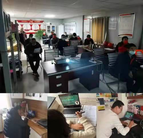 陜煤建設(shè)西北分公司：停工不停學(xué)，冬歇季充電忙