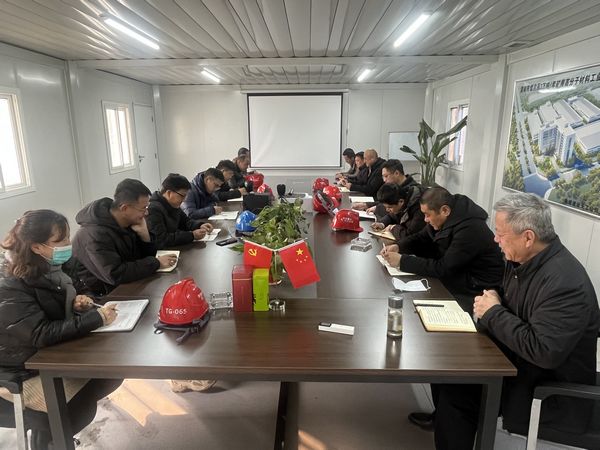 陜煤建設(shè)天工公司土建十一部：新年新目標(biāo)，吹響2022嘹亮的號角