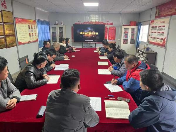 陜煤建設(shè)韓城分公司土建十二項(xiàng)目部奮力沖刺首季“開門紅”