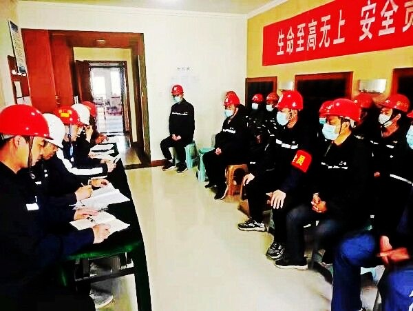 陜煤建設澄合分公司節(jié)后不斷強化安全管理不松勁