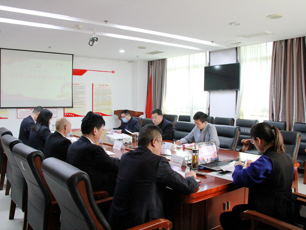 建設(shè)集團(tuán)大秦置業(yè)公司召開黨史學(xué)習(xí)教育專題民主生活會(huì)