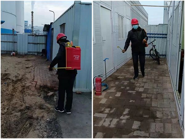 陜煤建設(shè)天工公司土建二部：疫情防控不松懈，安全生產(chǎn)不打烊