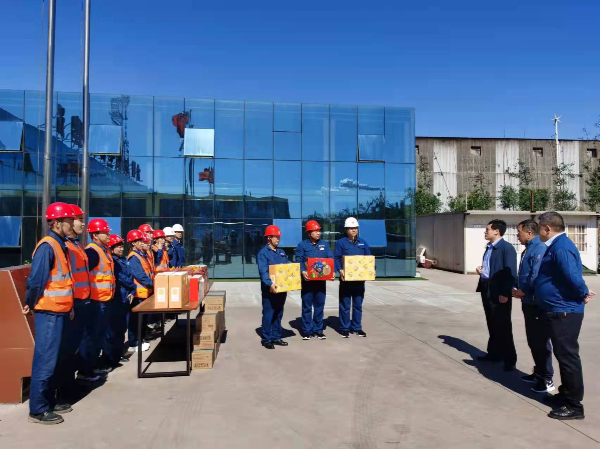 司正林深入漢中分公司慰問節(jié)日期間堅(jiān)守一線員工