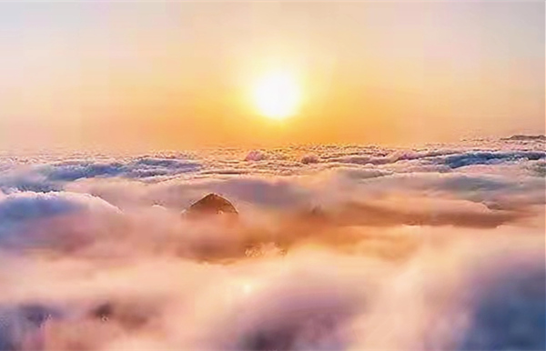 華山的美，從早到晚