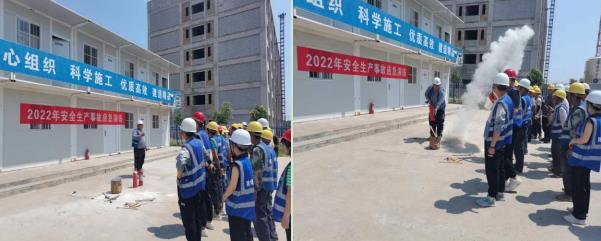 陜煤建設綠宇公司：牢記安全使命，防火救災演習