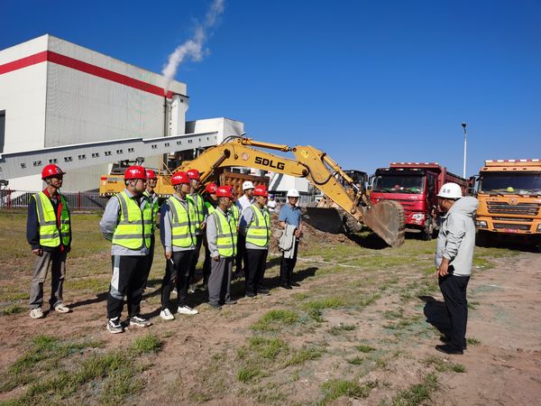 陜煤建設天工公司承建的資源綜合利用填平補齊技改項目公輔系統(tǒng)正式開工