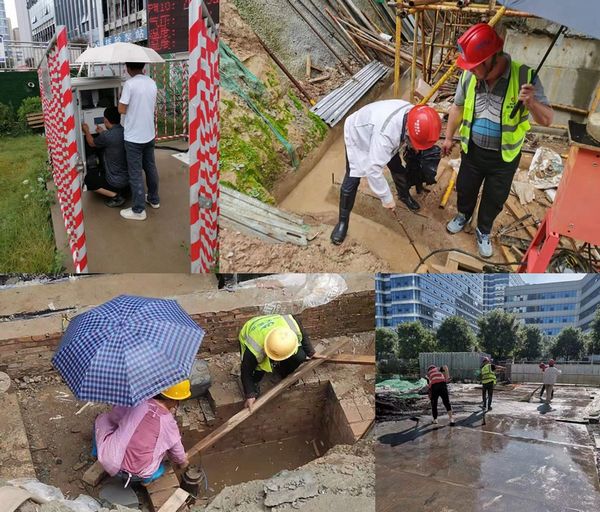 陜煤建設(shè)天工公司厲兵秣馬戰(zhàn)風(fēng)雨，上下同欲保汛期