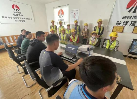 陜煤建設綠宇公司：普及職業(yè)病防治 “為健康添彩”