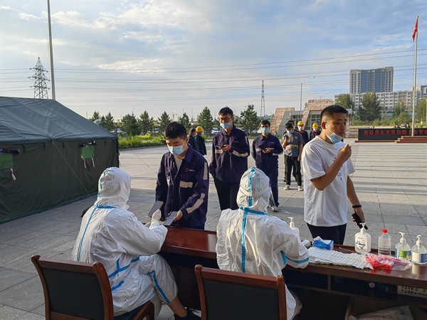 陜煤建設(shè)洗選煤運營公司神渭首端運營項目部：疫情防控“有我在” 安全生產(chǎn)“有你在”