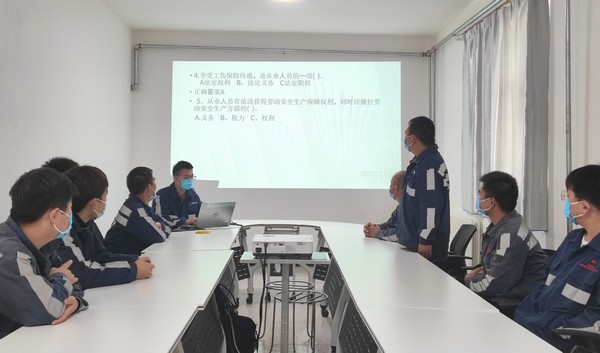 陜煤建設(shè)洗選煤運營公司第五項目部：抓管理、促學(xué)習(xí)、青年職工敢為人先