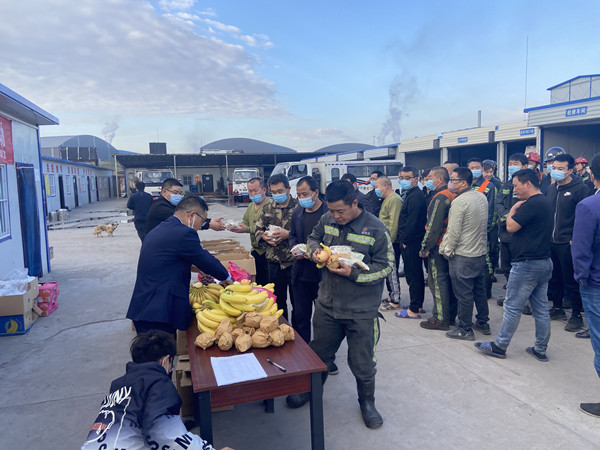 陜煤建設(shè)機電安裝公司：中秋送溫暖，情暖職工心