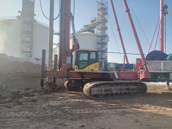 陜煤建設銅煤公司基層項目部寒冬不打烊，施工建設大干正酣