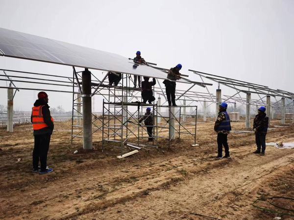 <strong>陜煤建設(shè)西北分公司：滿地霜華濃似雪， 工程建設(shè)“不減速”</strong>