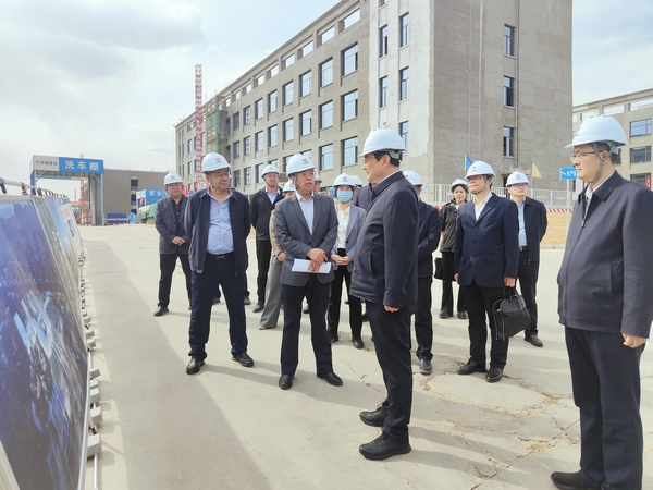 榆林市委書(shū)記張曉光一行蒞臨榆林市委黨校新校區(qū)建設(shè)項(xiàng)目調(diào)研指導(dǎo)工作