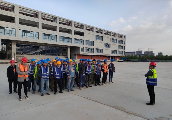 陜煤建設(shè)咸陽分公司灃西新城第五學(xué)校項目：貫徹綠色理念 踐行綠色施工