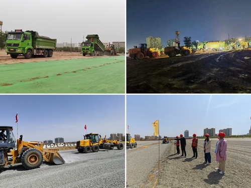 陜煤建設(shè)榆林公司：48小時圓滿完成榆林學院百年校慶停車場建設(shè)任務(wù)