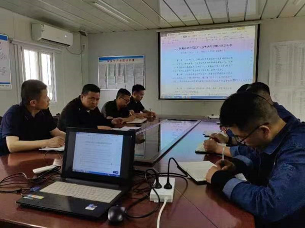 陜煤建設(shè)漢中分公司“零三違、防事故、除隱患、保安全” 主題活動(dòng)如火如荼進(jìn)行中