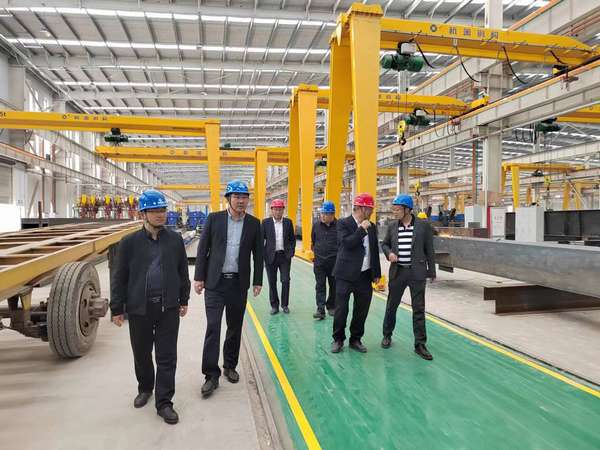 陜煤建設內蒙古分公司赴浙江杭蕭鋼結構有限公司觀摩學習