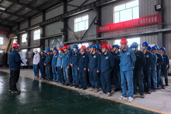 陜煤建設天工公司瑞能礦建項目部：班前三部曲，為安全生產保駕護航