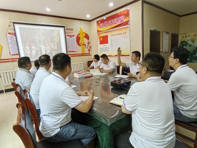 陜煤建設(shè)韓城分公司土建第四項目部：深學黨史 厚植情懷 弘揚偉大建黨精神