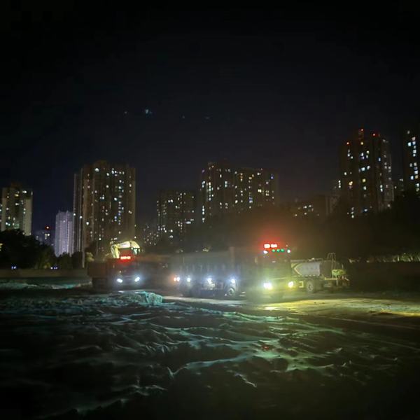 陜煤建設新城公司：不舍晝夜“沖”進度，爭分奪秒“搶”工期