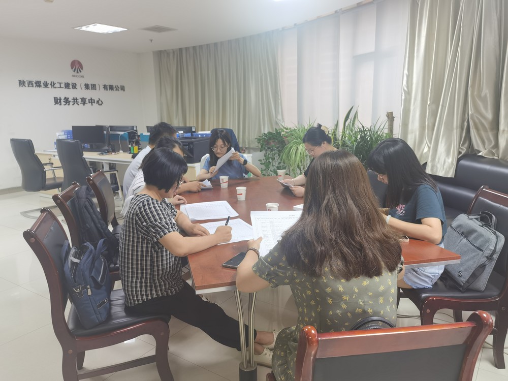 陜煤集團資金管理專項工作檢查組到陜煤建設(shè)檢查指導工作