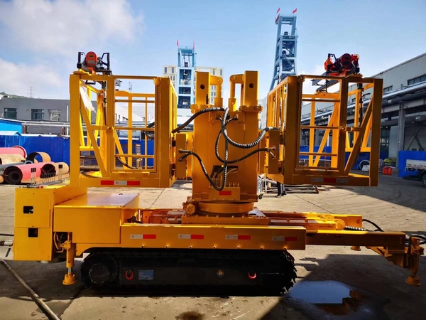 陜煤建設(shè)澄合分公司第三安裝項目部成功研制《多功能管路安裝車》