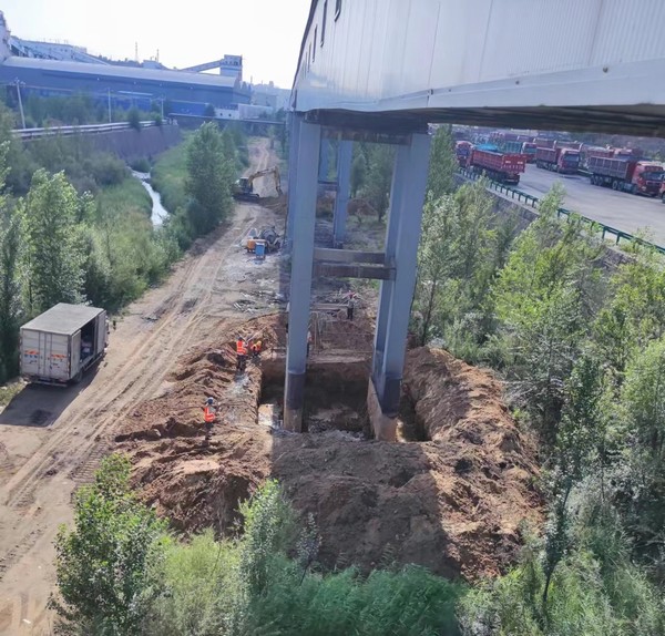 陜煤建設(shè)洗選煤運營公司檸條塔運營項目部：降雨來襲，守護平安夜色！