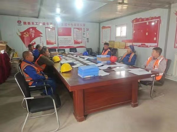 陜煤建設(shè)天工公司土建十七項(xiàng)目部：強(qiáng)化責(zé)任落實(shí)，緊抓安全生產(chǎn)