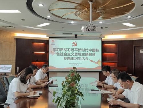 內(nèi)蒙古分公司組織召開(kāi)主題教育專題組織生活會(huì)