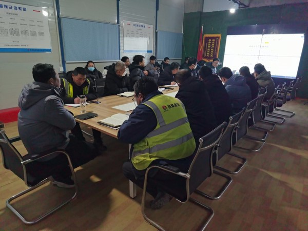 陜煤建設(shè)銅煤公司第二項目部：多舉多措渡寒潮