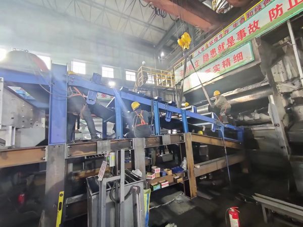 陜煤建設天工公司安裝一部：鏖戰(zhàn)48小時順利完成大佛寺煤礦動篩車間輸送機皮帶更換、新設備安裝任務