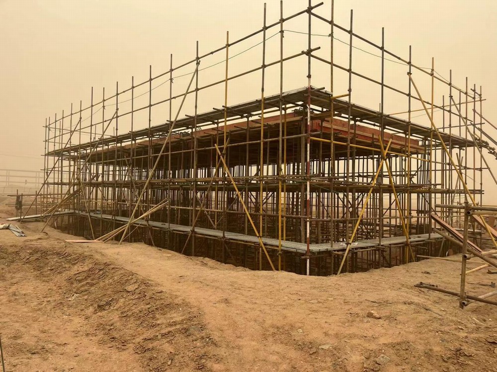 無懼高溫！奮戰(zhàn)當(dāng)“夏” 項(xiàng)目建設(shè)“熱浪滾滾”