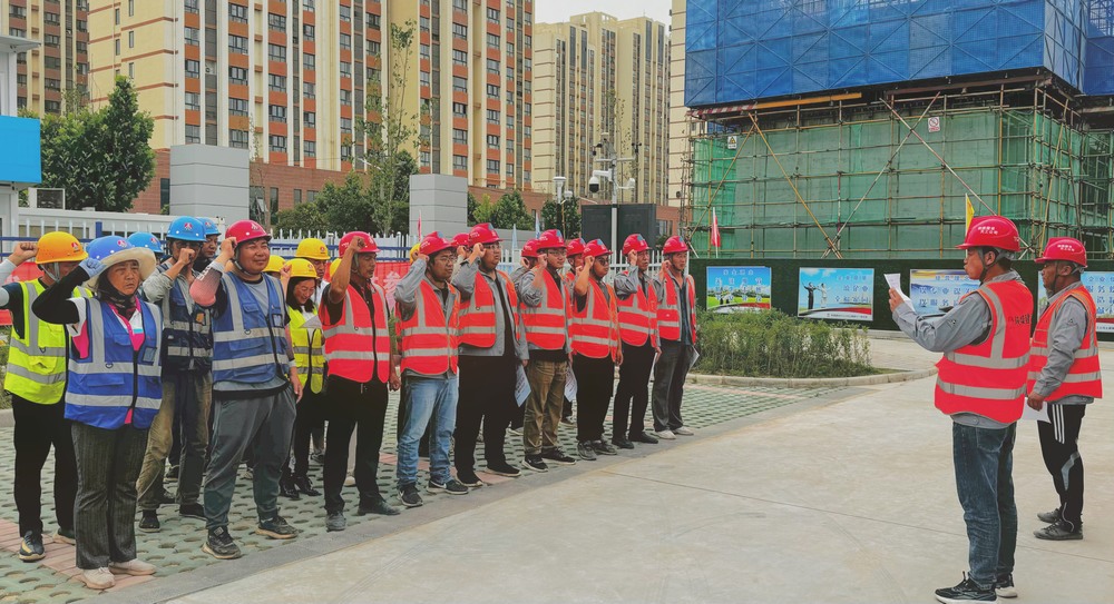 陜煤建設(shè)天工公司土建第十一項(xiàng)目部：合“三力”，筑牢安全防線