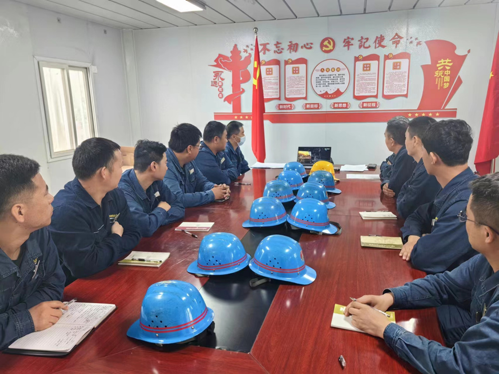 安全行動戰(zhàn)歲末 生產防線筑新基