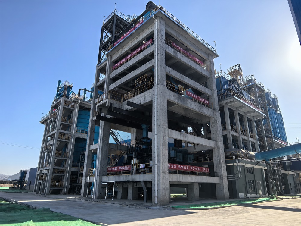 陜煤建設機電安裝公司承建的黃陵煤矸石制陶粒項目原料段試運轉成功