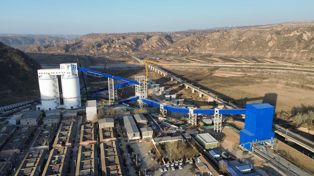 陜煤建設天工公司土建第九項目部：提前3天，9榀棧橋順利吊裝