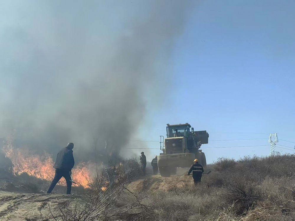 突遇火災，陜煤建設礦建三公司“火”速救援！