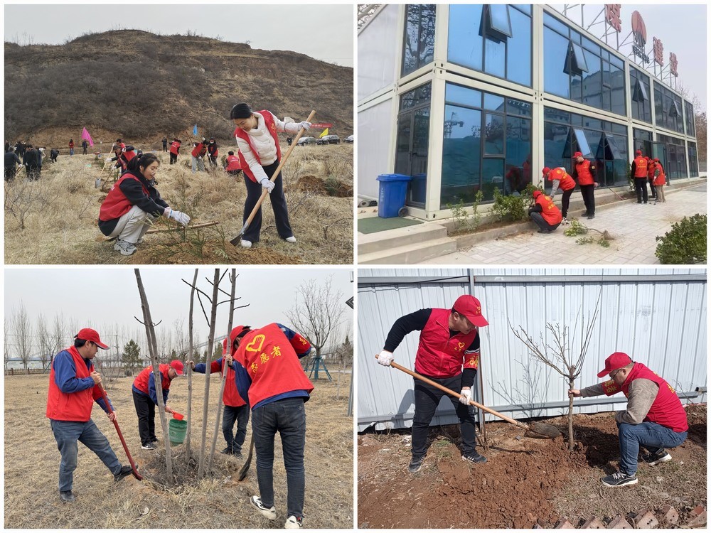 陜煤建設(shè)澄合分公司：為春天充“植” 為未來蓄能