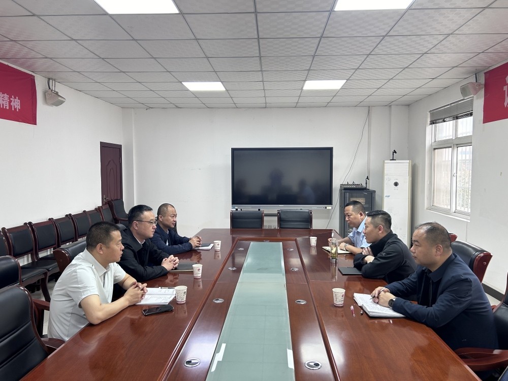 陜煤建設漢中分公司赴陜西賽科瑞斯生態(tài)建材股份有限公司座談交流