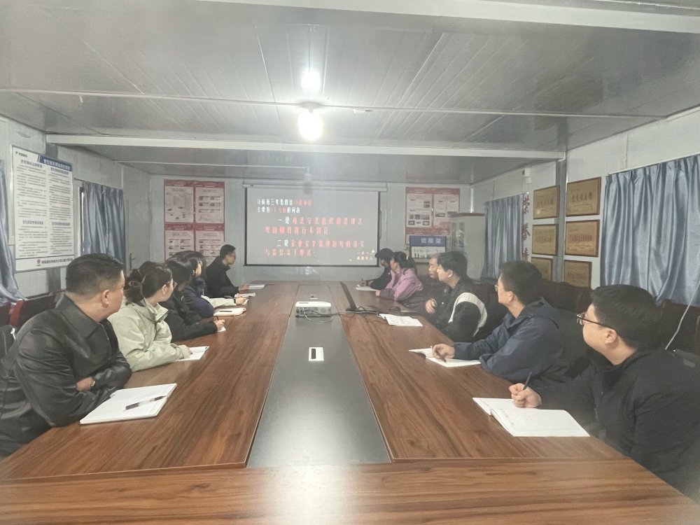 陜煤建設(shè)韓城分公司土建六項(xiàng)目部：以“演”筑防，以“查”除患，推進(jìn)消防安全工作走深走實(shí)