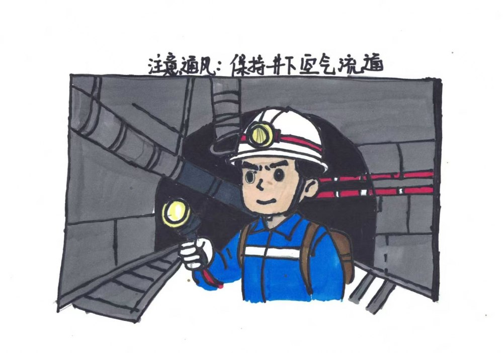 井下安全“四字訣”：通風(fēng)、滅火、逃生、提能
