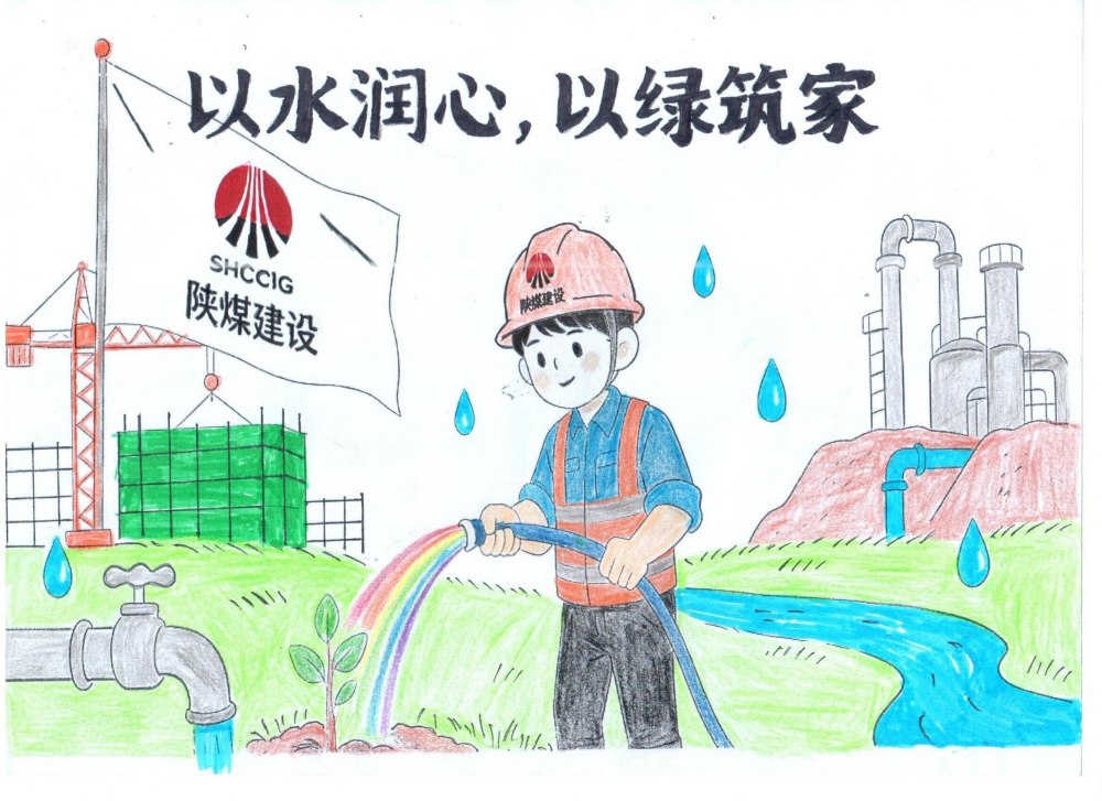 筆尖繪初心，節(jié)水擔(dān)使命
